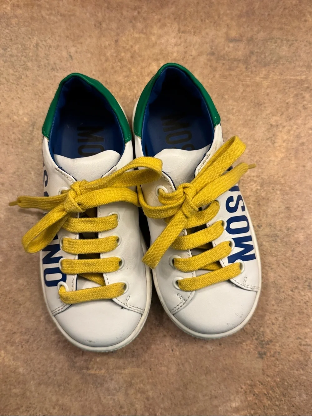 Moschino Kids Logo Sneakers – Size EU 26 (Toddler US 9.5–10)